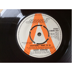 Albert Hammond Everything I Want To Do Vinyl 7" USED