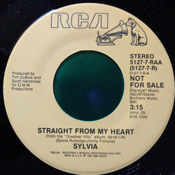 Sylvia (7) Straight From My Heart Vinyl 7" USED