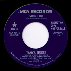 Tanya Tucker Short Cut Vinyl 7" USED