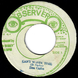 Don Carlos (2) Can't Waste Time Vinyl 7" USED
