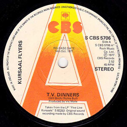Kursaal Flyers T.V. Dinners Vinyl 7" USED