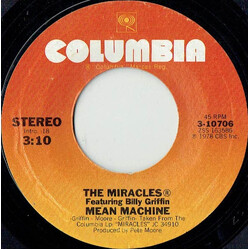 The Miracles / Billy Griffin Mean Machine Vinyl 7" USED