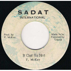 Freddie McKay It Get So Hot Vinyl 7" USED