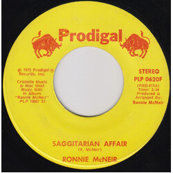 Ronnie McNeir Saggitarian Affair / You Better Come On Down Vinyl 7" USED