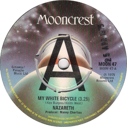 Nazareth (2) My White Bicycle Vinyl 7" USED