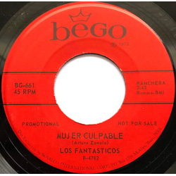 Los Fantasticos (2) Mujer Culpable / Cuando Perdi Tu Amor Vinyl 7" USED