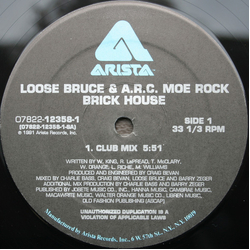 Loose Bruce / A.R.C. Moe Rock Brick House Vinyl 12" USED