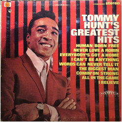 Tommy Hunt Tommy Hunt's Greatest Hits Vinyl LP USED