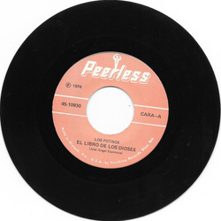 Los Potros (3) El Libro De Los Dioses Vinyl 7" USED