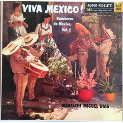 Mariachi Miguel Diaz Viva Mexico ! Rancheros De Mexico, Vol.2 Vinyl LP USED
