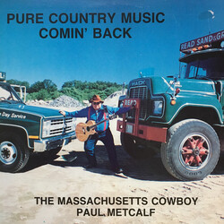 Paul Metcalf Pure Country Music Comin’ Back Vinyl LP USED