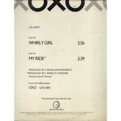 OXO (2) Whirly Girl Vinyl 12" USED