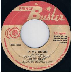 Derrick Morgan / Bell's Group In My Heart / Kingston 13 Vinyl 7" USED