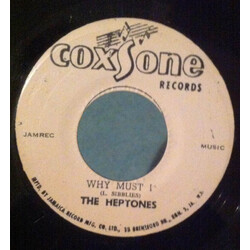 The Heptones Why Must I / Try Again Vinyl 7" USED