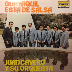 Juan Cavero Y Su Orquesta Guayaquil Esta De Salsa Vinyl LP USED