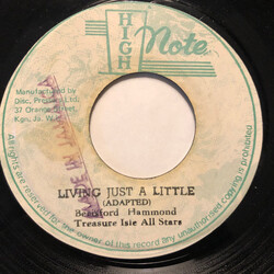 Beres Hammond Living Just a Little Vinyl 7" USED