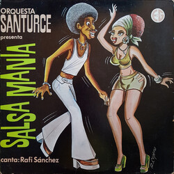 Orquesta Santurce Salsa Mania Vinyl LP USED