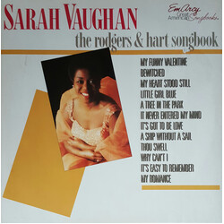 Sarah Vaughan The Rodgers & Hart Songbook Vinyl LP USED