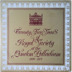 Various Twenty-Five Years Of Royal Variety At The London Palladium 1930 - 1973 Vinyl 2 LP USED