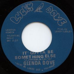 Glenda Dove It's Gotta Be Something Else / It's Impossible Vinyl 7" USED