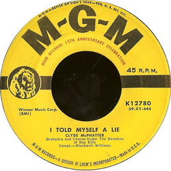 Clyde McPhatter I Told Myself A Lie Vinyl 7" USED