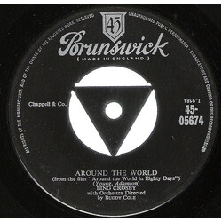 Bing Crosby Around The World Vinyl 7" USED