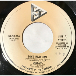 Orleans Love Takes Time/Isn't It Easy Vinyl 7" USED