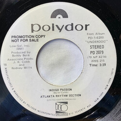 Atlanta Rhythm Section Indigo Passion USED VINYL 7INCH 45 RPM PROMO STYRENE STEREO