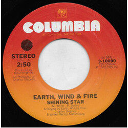 Earth, Wind & Fire Shining Star Vinyl 7" USED