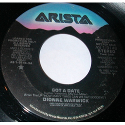 Dionne Warwick Got A Date Vinyl 7" USED