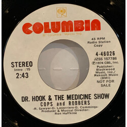 Dr. Hook & The Medicine Show Cops And Robbers Vinyl 7" USED