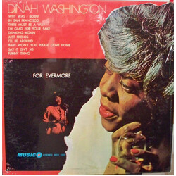 Dinah Washington For Evermore (Drinking again) Vinyl LP USED
