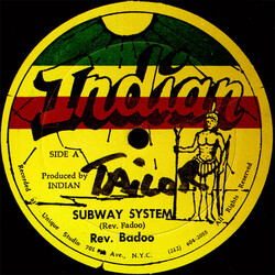 Reverend Badoo Subway System Vinyl 12" USED
