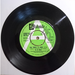 B.B. King The Thrill Is Gone Vinyl 7" USED