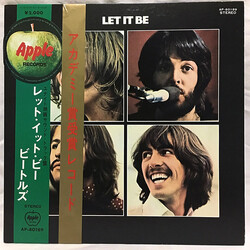 The Beatles Let It Be Vinyl LP USED