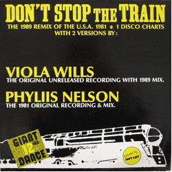 Viola Wills / Phyllis Nelson Don't Stop The Train Vinyl 12" USED