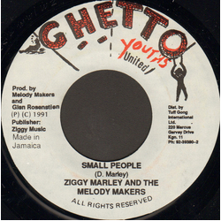 Ziggy Marley And The Melody Makers Small People Vinyl 7" USED