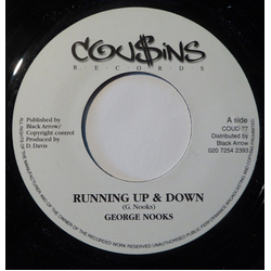 George Nooks / Mafia & Fluxy Running Up & Down / Running Up & Down Dub Vinyl 7" USED