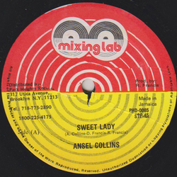 Ansel Collins Sweet Lady Vinyl 12" USED