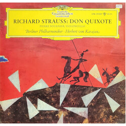 Richard Strauss / Pierre Fournier / Berliner Philharmoniker / Herbert von Karajan Don Quixote Vinyl LP USED