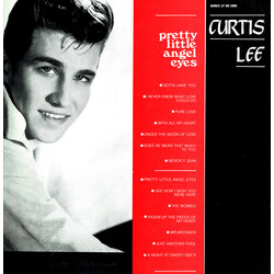 Curtis Lee Pretty Little Angel Eyes Vinyl LP USED