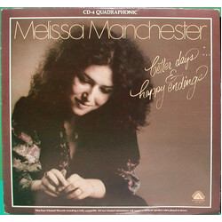 Melissa Manchester Better Days & Happy Endings Vinyl LP USED