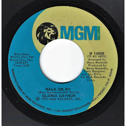 Gloria Gaynor Walk On By Vinyl 7" USED