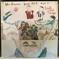 John Lennon Walls And Bridges Vinyl LP USED