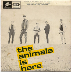 The Animals The Animals Is Here Vinyl 7" USED