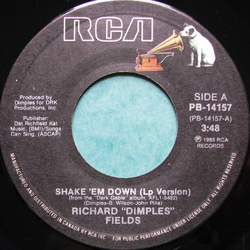 Richard 'Dimples' Fields Shake 'Em Down Vinyl 7" USED