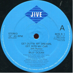 Billy Ocean Get Outta My Dreams, Get Into My Car USED VINYL 12INCH 45 RPM
