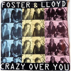 Foster And Lloyd Crazy Over You Vinyl 7" USED