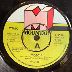 Nazareth (2) Holiday Vinyl 7" USED