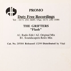 The Grifters (2) Flash Vinyl 12" USED